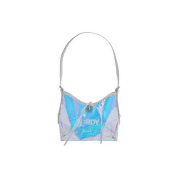 NERDY Polyvinyl Chloride PVC Combined With Polyurethane Shoulder Bag Regular Women's White