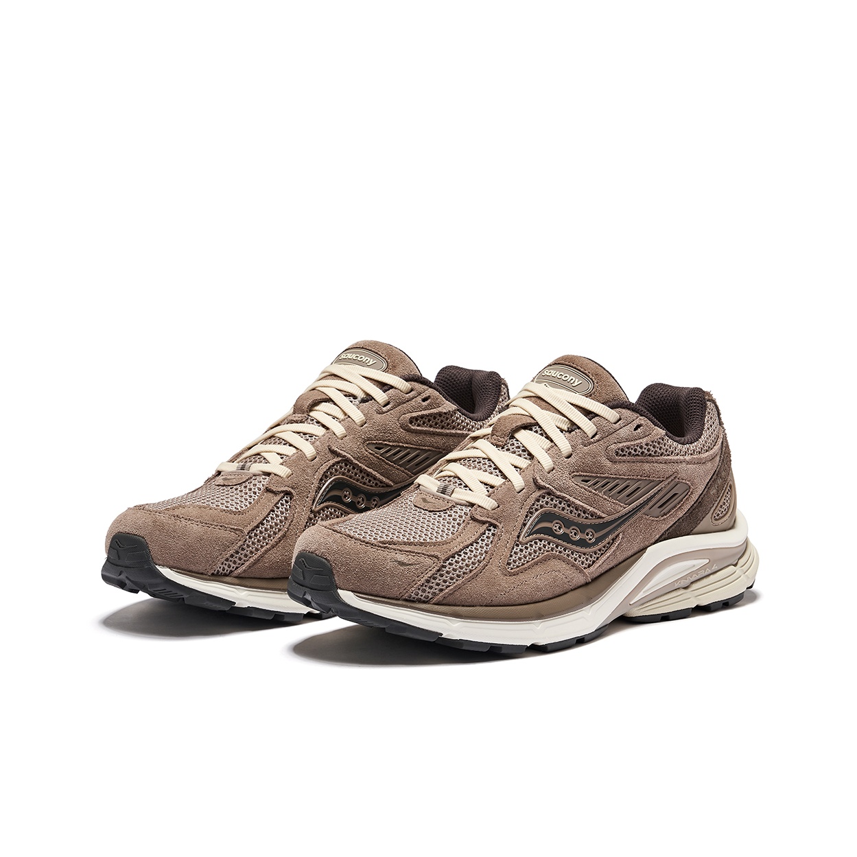 Saucony Kinvara 4 Low Top Running Shoes Unisex Light Brown