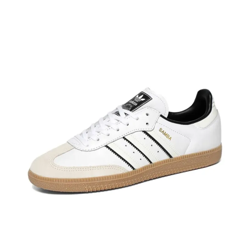 Adidas Samba OG J 'Double White Black Gum'-2