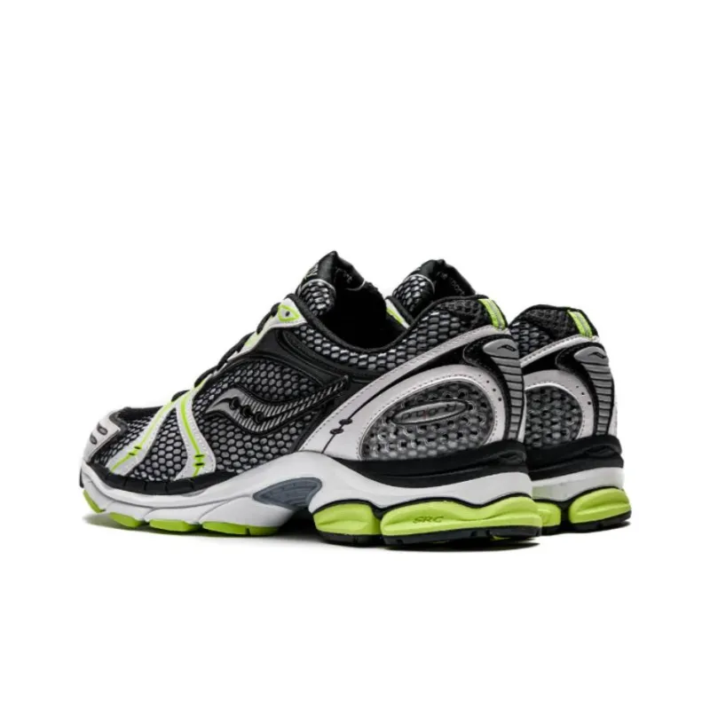 Saucony ProGrid Triumph 4 Black Speed Green-4