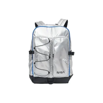 Tectop Polyester Backpack Regular Unisex Classic Blue/Space Silver/Black