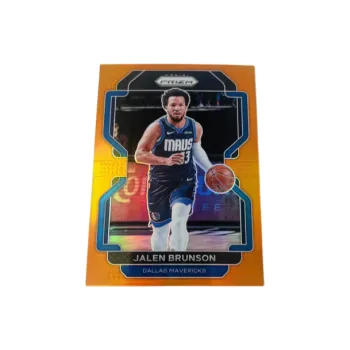 PANINI Jalen Brunson 21 22 Prizm Mavericks Orange Fold 49/49 Player Card Product Access Sports Cards 1 Pc