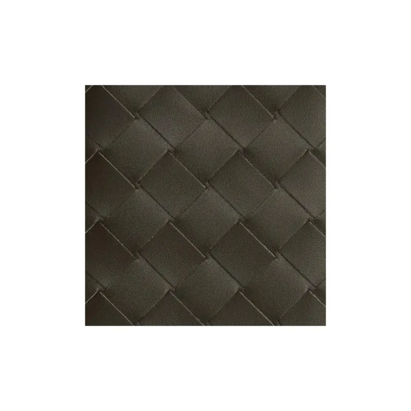 Bottega Veneta Calfskin Wallet Men's Khaki & Deep Praline-3