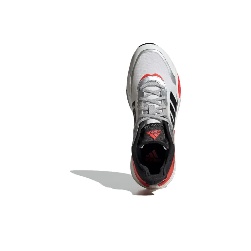 Adidas MTS Anti Slip Wear Resistant Low Top Casual Running Shoes Unisex White Black Red-2