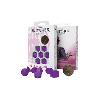 Q WORKSHOP The Witcher Dice Set Dandelion The Conqueror Of Hearts Board Games