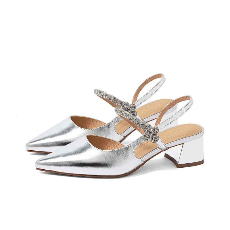 COMELY One Strap Sandals 4.5cm Women's-11