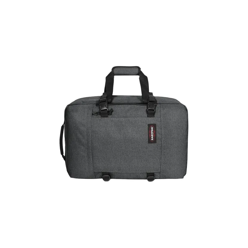 EASTPAK Polyester Backpack Large Size Unisex Black Gray Color-3