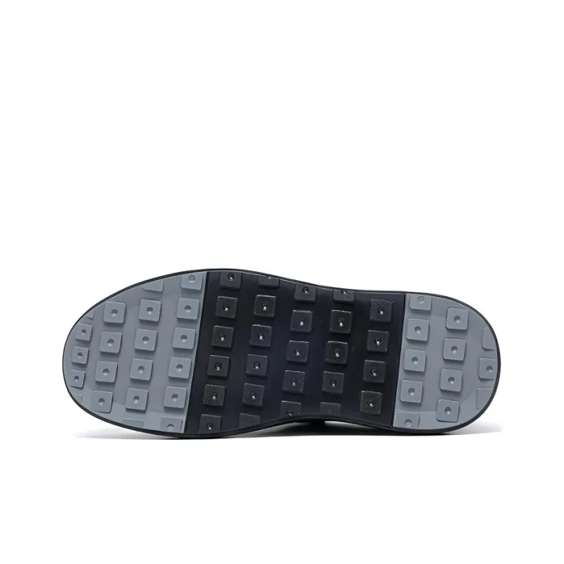 JOSINY Breathable Water-Resistant Wear-Resistant Cushioning Height Increasing Low-Top Skateboard Shoes Men's-5