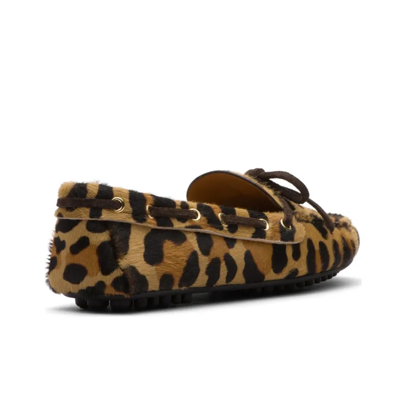 Car Shoe Gommino Loafers Women's Brown-3