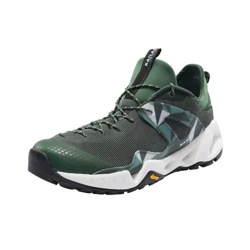 KAILAS Hiking / Trekking Shoes Men Low-Top Gray Green