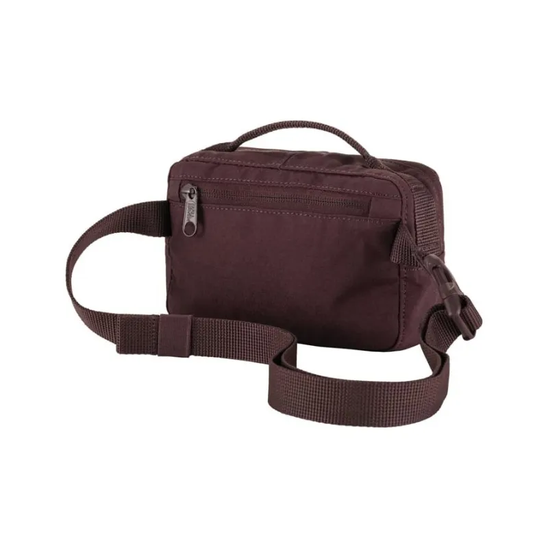 Fjallraven Vinylon Shoulder Bag, Crossbody Bag, Fanny Pack Regular Unisex Blackberry-1