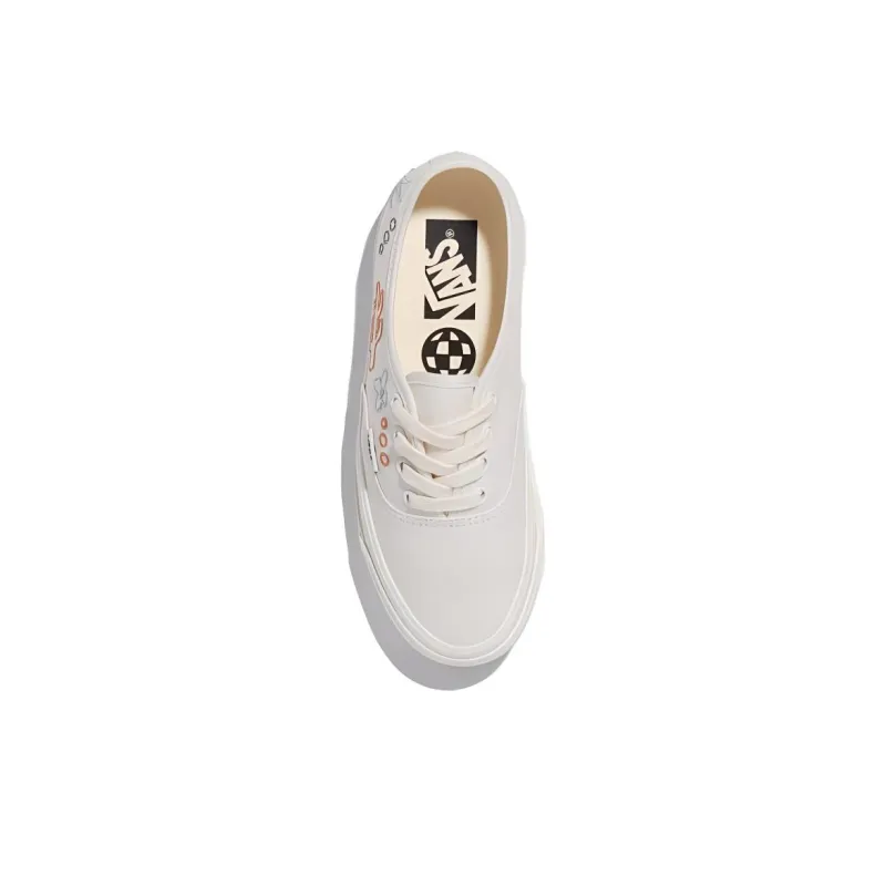 Vans Mte Slip Resistant Low Top Skateboard Shoes Unisex Beige-3