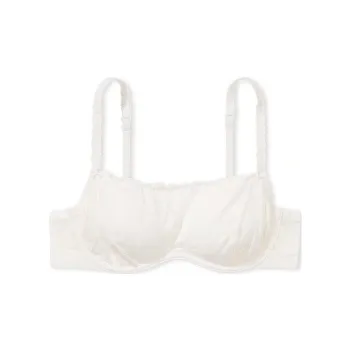 Victoria's Secret PINK WINK UNLINED SCOOP BRA / Coconut White Bra Women's Coconut White