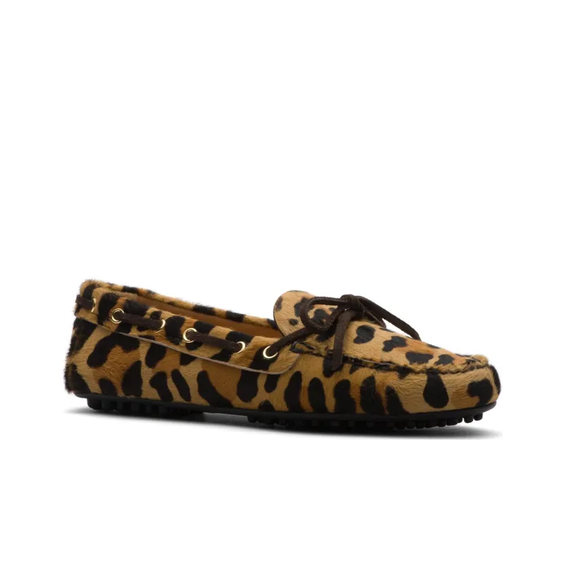 Car Shoe Gommino Loafers Women's Brown-2