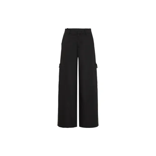 URBAN REVIVO Casual Pants Women's Jet Black