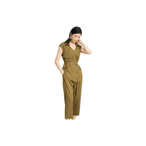 BBLLUUEE Casual Suits Women's Jasmine Yellow