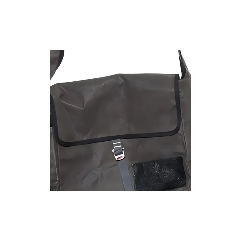 Acne Studios Cotton Messenger Bag Shoulder Bag Crossbody Bag Unisex Gray Black-4