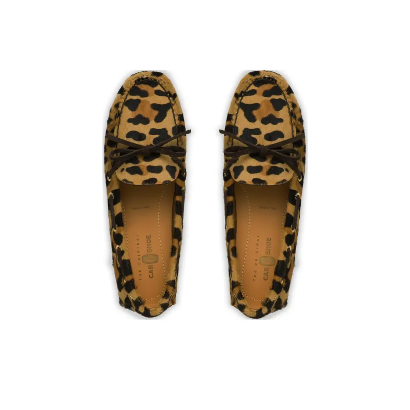 Car Shoe Gommino Loafers Women's Brown-4