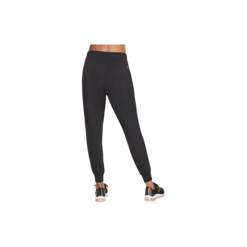 Skechers SKECHLUXE Restful Knitted Sports Pants Women's Black-1