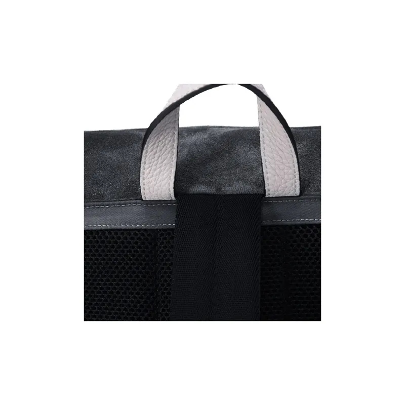 FENDI Polyamide Backpack Trumpets Men's Gray-8