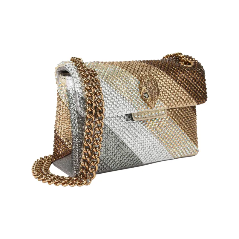 Kurt Geiger London Fabric Shoulder Bag Crossbody Bag Mini Women's Metallic-1