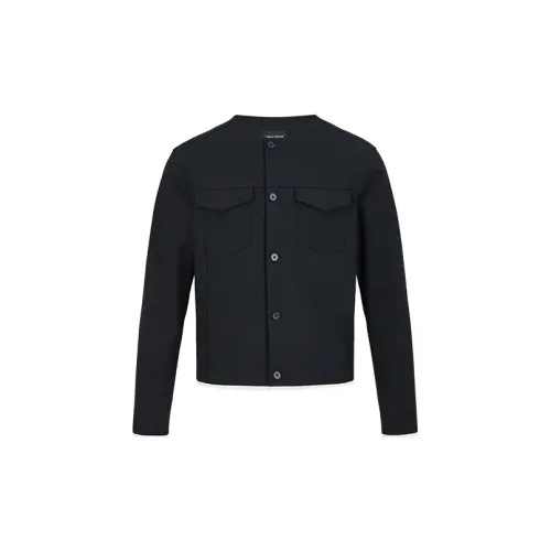 URBAN REVIVO Jackets Men Jet Black