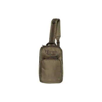 HUMAN MADE PROTOTYPE Series Nylon Crossbody Bag, Shoulder Bag Regular Unisex Olive Umber