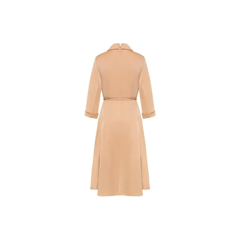 BBLLUUEE Short Sleeved Dress Women's Rimu Orange-1