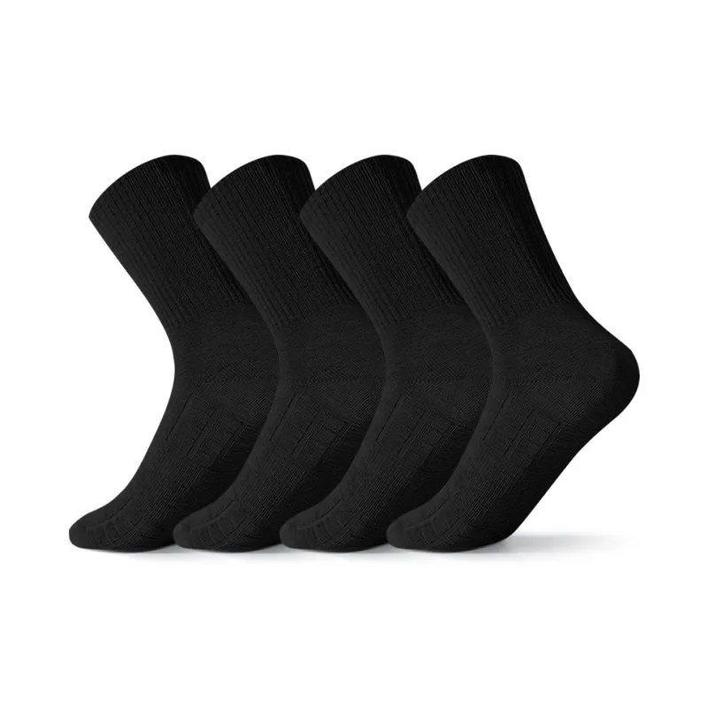 SHIWAJI Mid Calf Socks Men's 4 Pack-10