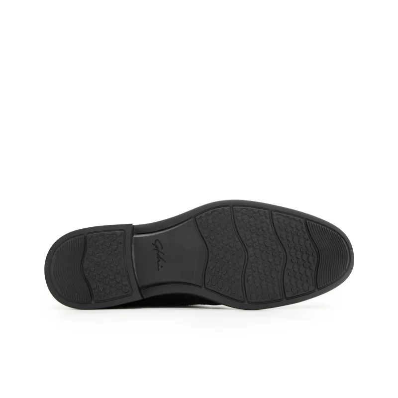 Satchi Dress Shoes Men Low Top Black-5