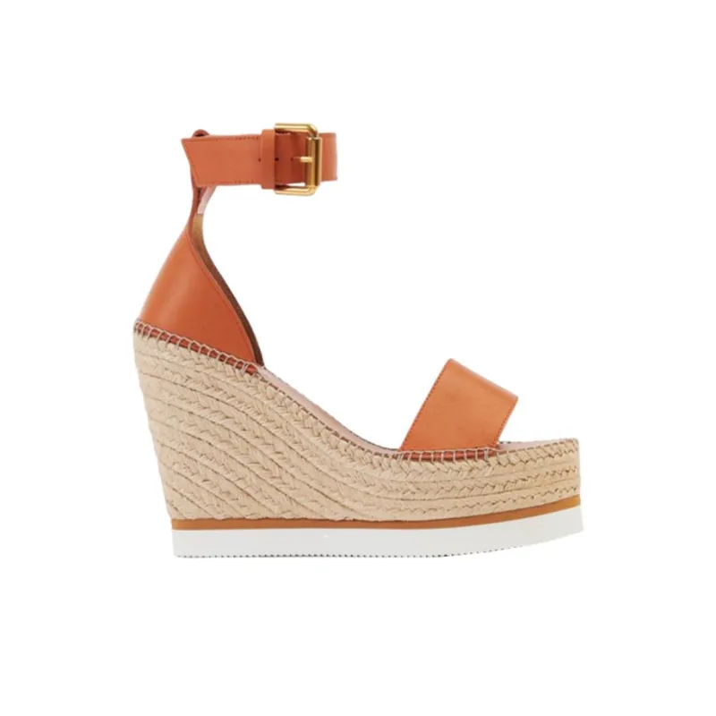 See By Chloe Glyn Stylish Sandals Women's Orange-1