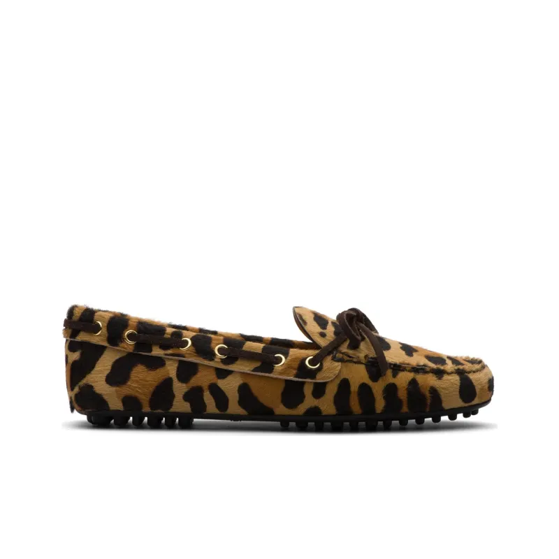Car Shoe Gommino Loafers Women's Brown-1