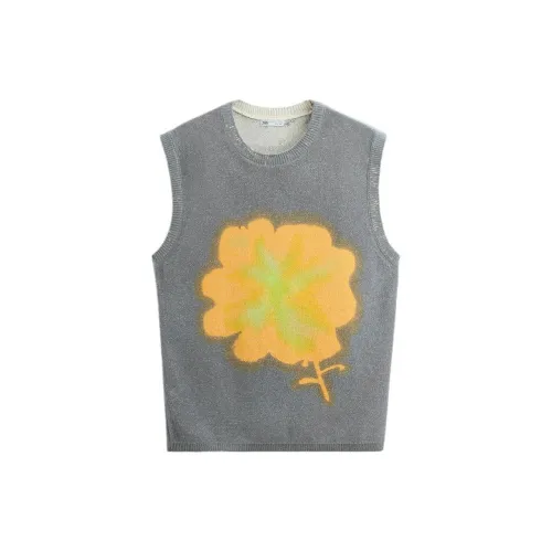 ZARA Tank Tops Men Gray