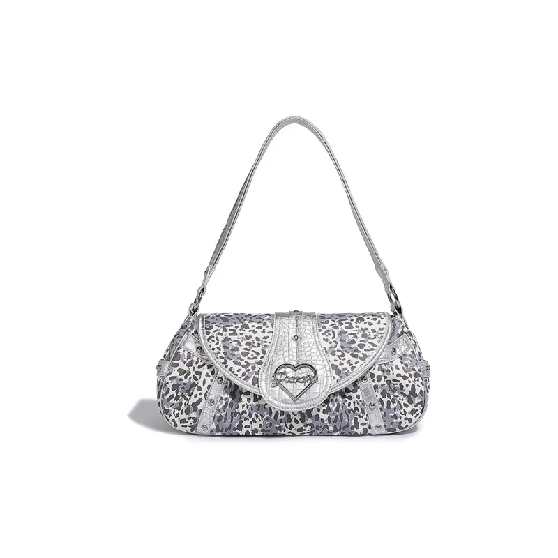 H YXIANG PU Handbag One Shoulder Regular Women's Leopard-0