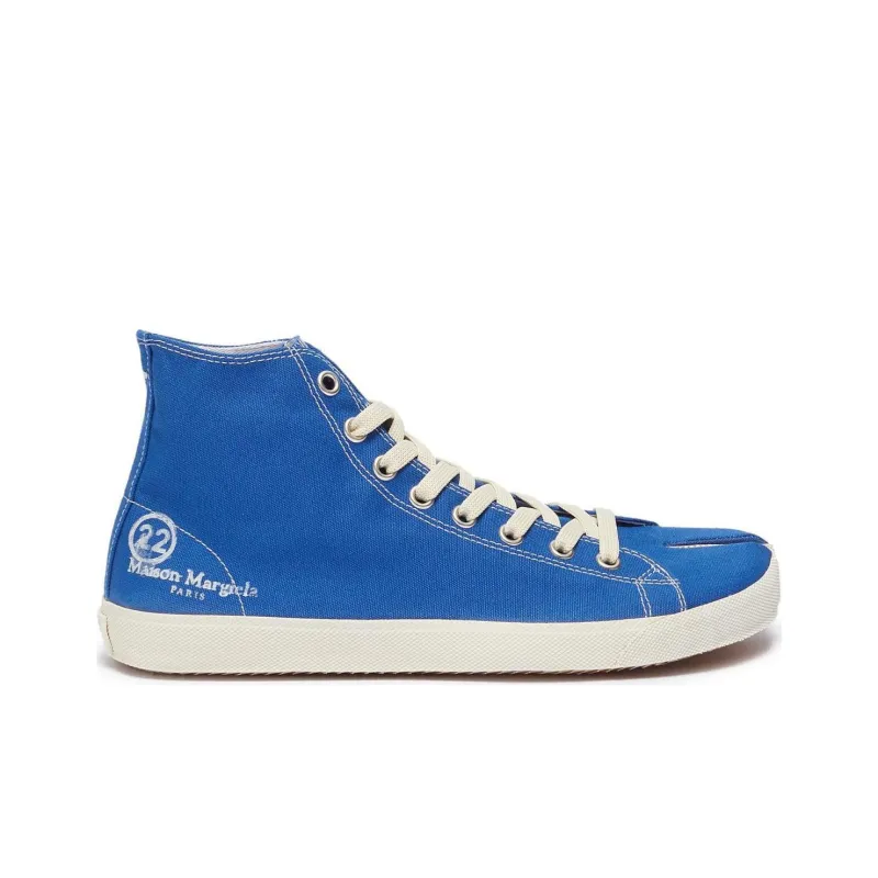 Maison Margiela Abrasion Resistant High Top Skateboard Shoes Women's Blue-1