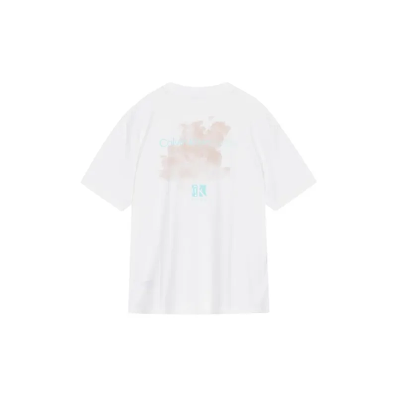 CALVIN KLEIN T Shirt Unisex White-1