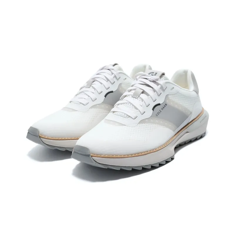 COLE HAAN Shock Absorbers Slip Resistant, Abrasion Resistant, Breathable Low Top Running Shoes Men's White-1