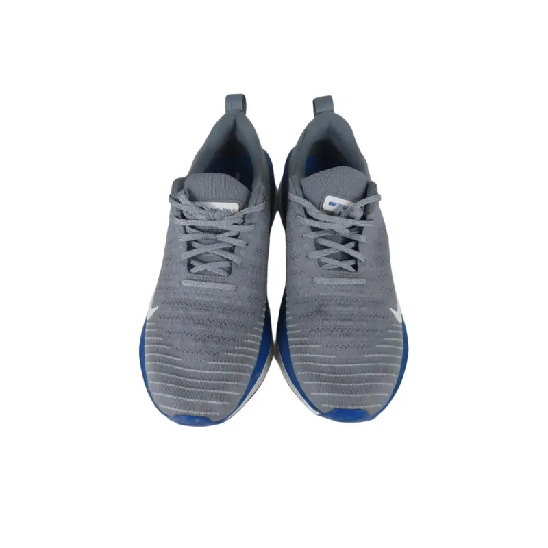 Nike Reactx Infinity 4 Anti Slip Wear Resistant Low Top Casual Running Shoes Unisex Gray Blue-2
