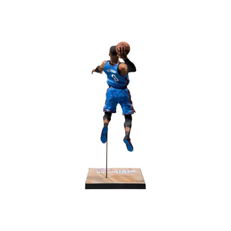 McFARLANE NBA Player Maikfan NBA Collection 2K19 #1, Russell Westbrook Scale Figures-0