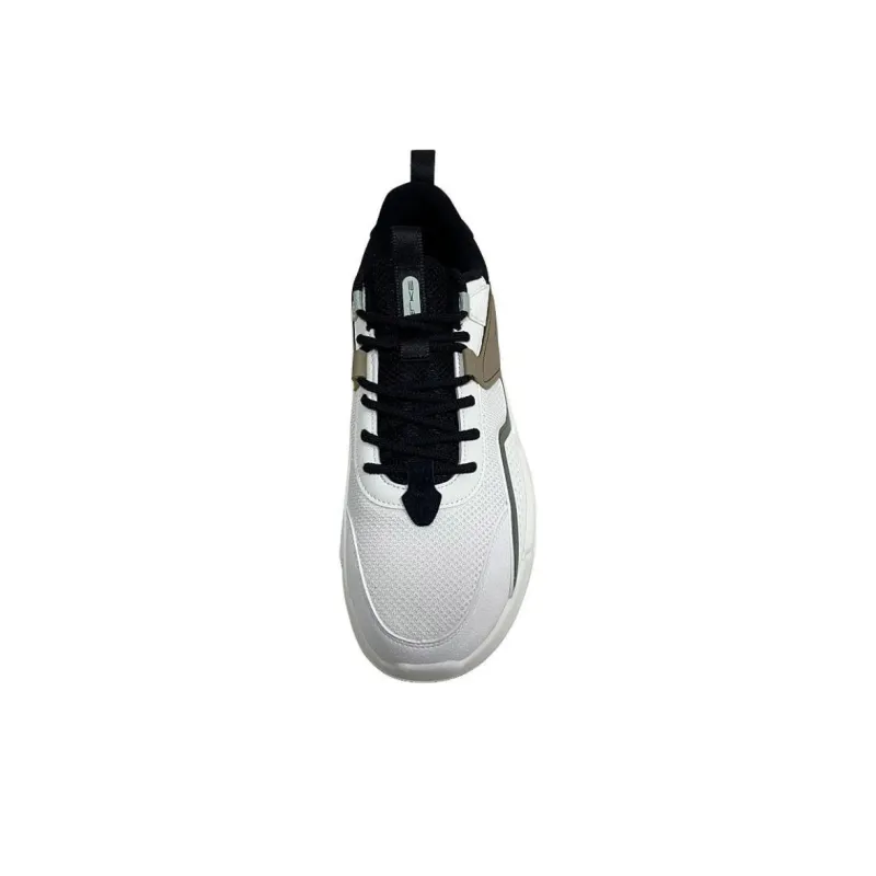 Erke Sports Life Collection Non slip Lightweight Low Top Casual Shoes Men's White Black-2