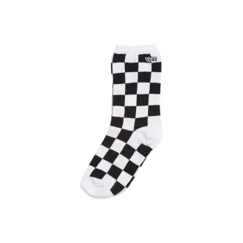 Vans Mid-Calf Socks Unisex 1 Pack Black Checkerboard