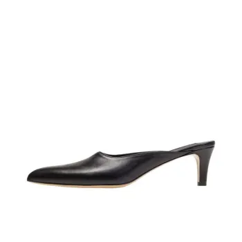 NATASHA ZINKO Wrap-toe Slippers Women's Black