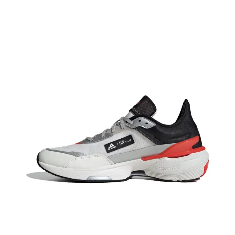 Adidas MTS Anti Slip Wear Resistant Low Top Casual Running Shoes Unisex White Black Red-1