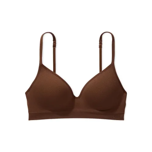 Victoria's Secret PINK SEAMLESS WIRELESS PUSH-UP BRALETTE /Ganache Bra Women's Ganna Xuhu