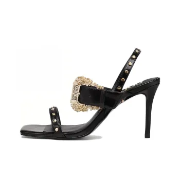 VERSACE JEANS Couture Emily 85mm Studded Slingback Sandals