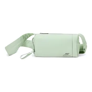 Skechers Fabric Crossbody Bag, Shoulder Bag Regular Unisex Sea Bubble Green