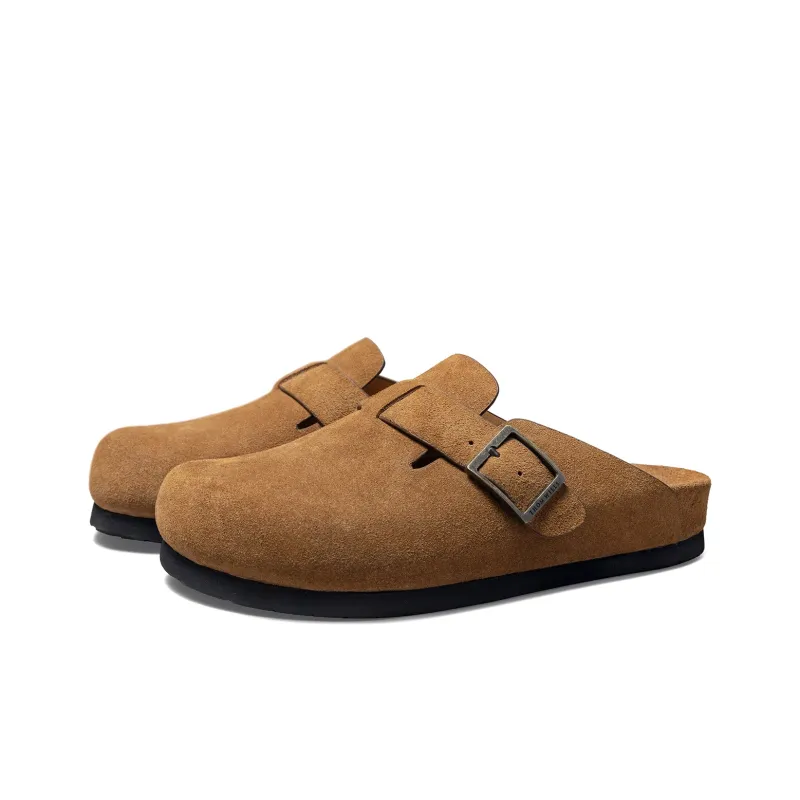 THOM WILLS Closed Toe Slippers Women's Brown-1