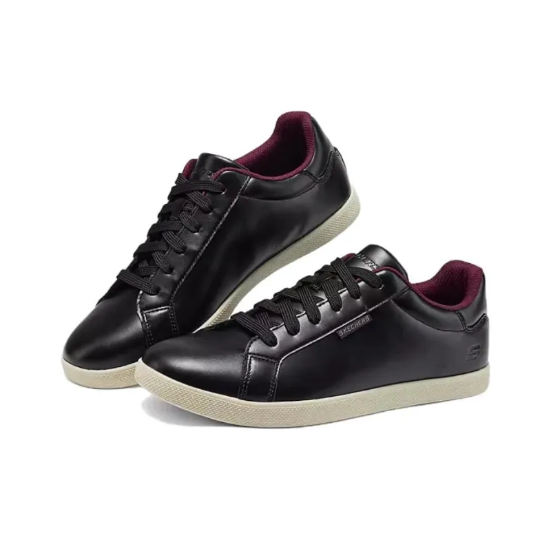 Skechers Street Wear Placer - Berwick Anti-Slip And Wear-Resistant Breathable Low-Top Skateboard Shoes Men's Black-2