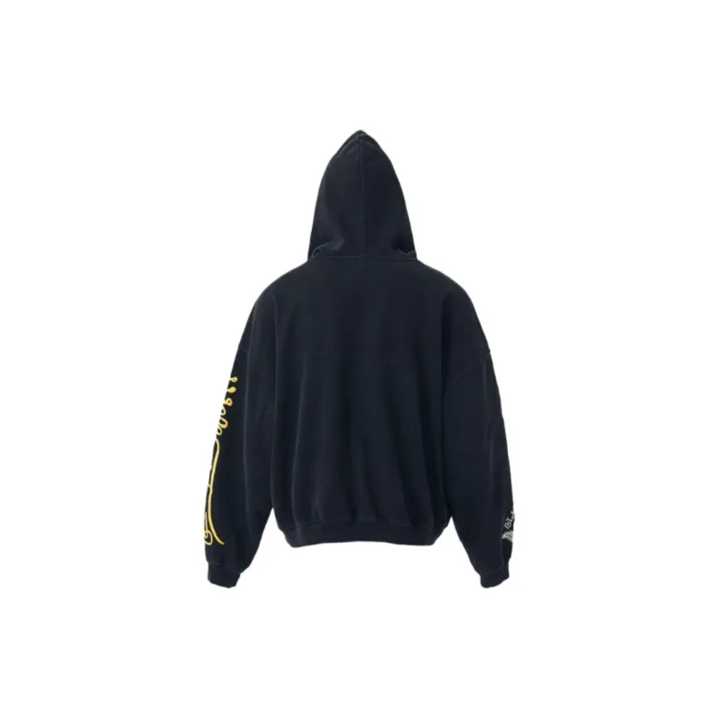 GLACIERBOY Sweatshirt Unisex Washed Black-1