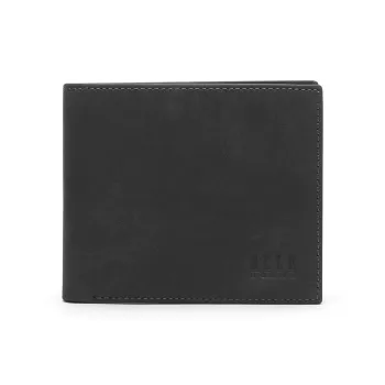 ELLE HOMME Cow Leather Wallets Men's Gray